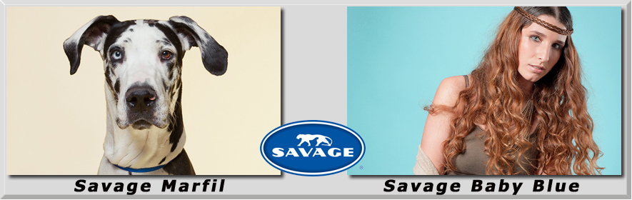 Savage Marfil y Baby blue