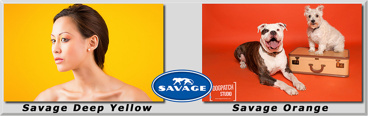 Savage Deep Yellow Orange Fondo Fotografía