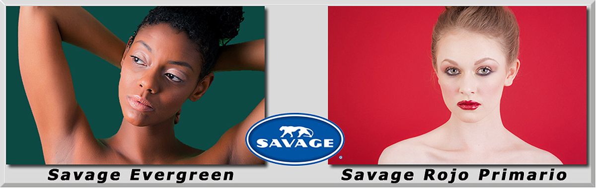 Savage Evergreen y Rojo primario Fondo Fotografía